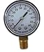 Super Pro 80960BU Pool Spa Filter Water Pressure Gauge, 0-60 PSI, Bottom Mount, 1/4-Inch Pipe Thread primary
