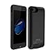 BIGFOX for iPhone 7 Plus Battery Case,for iPhone 8 Plus/7 Plus Charger Case 4200mAh Magnetic Battery Cases Slim Rechargeable External Battery Pack for iPhone 8 Plus/7 Plus/6S Plus/6 Plus (Black)