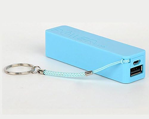 2600mAh Universal Power Bank Light Weight MI Aluminum With Keychain For ALL Cellphones, Tablets etc. Comes With Package And External USB Cable. FCC Certified.