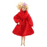Fiaya Fashion Fur Winter Warm Coat Flannel Outfit