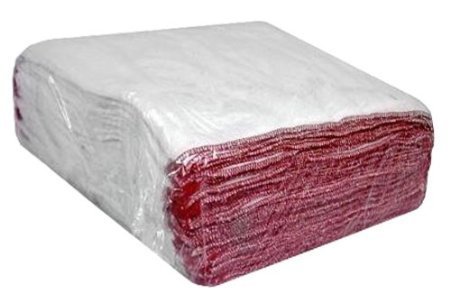 10 Pack Cotton Premium Extra Large White Dishcloths Cleaning Cloths Super Absorbent, 30 x 50cm