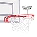 Stumptown Sportz Mini Basketball Hoop with Breakaway Rim - Includes 2 Mini Basketballs & Hand Pump with 3 Inflation Needles - Designed for Over-The-Door use