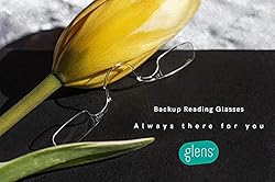Glens Backup Reading Glasses Correction Strength