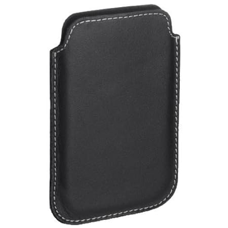 andyhandyshop Echt-Leder Handy-Tasche für Smartphone ACER Liquid M330 M320