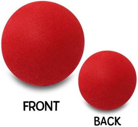 Tenna Tops Plain Red Craft EVA Foam Balls/Antenna Balls / 1.75" Inch Diameter (Pack of 10)
