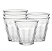 Duralex Picardie Glass Tumblers 511980B34 , Set of 6, 5¾ oz.