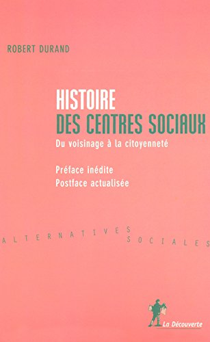 Histoire des centres sociaux