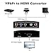 Component to HDMI Adapter YPbPr to HDMI Coverter + R/L, Bluesky Componet YPbPr to HDMI Converter Adapter Support 1080P Plug & Play