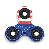 Yeahbeer Hand Fidget Spinner Toy Stress Reducer and Perfect For ADD, ADHD ,Finger Toy fidget work Ultra Fast Bearings (New flag)