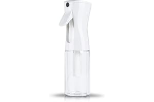 TANSHINE Continuous Hair Plant Mister Spray Bottle Fine Empty Small Mist Spray Bottles Mist Sprayer Water Alcohol Cleaning Clear Spray Mist Bottle for Curly Hair Styling Products,Plants,Barber Accessories