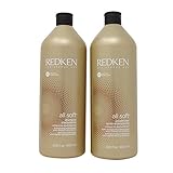 Redken All Soft Shampoo and Conditioner Set 33.8oz 1 Liter
