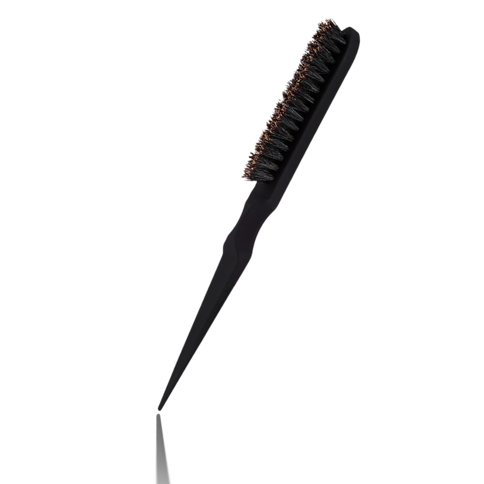 Teasing Hair Brush, Back Combing Brush, Slick Brush, Professional Salon Combing Hairbrush Barber Tools(Black)