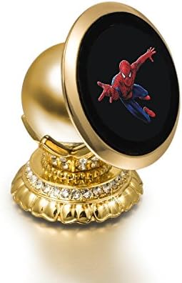 Car Mount Ertch® Premium 360 Degree Rotatable Magnetic Cellphone Mount for Car (Spiderman)