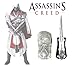 Acrim Toys Assassins Creed Brotherhood Hidden Blade Gauntlet Vambrace Cosplay Replica Halloween Play Game Fun Silver