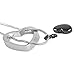 Casket Etcetera HEART WITHIN HEART Cremation Urn Necklace PENDANT For Women (Black)