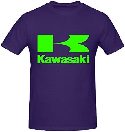 ESWNX Man Kawasaki Crew Neck Tshirt Purple