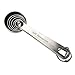 Stainless steel Measuring Spoons Set of 6 for Kitchen Dry and Liquid Ingredients