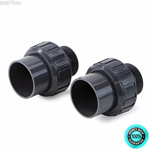 SKEMIDEX---2 Union plumbing joints 1.5" NPT x 2" Swimming Pool spa Pump Slip fitting CPVC And threaded fittings pdf threaded fitting definition threaded fittings dimensions threaded pipe fitting - Thumbnail 4