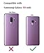 FLYEE Compatible with iPhone 12/12 Pro(6.1 inch,2020 Release),Wallet Case Leather with Card Holder,Magnetic Flip Folio Envelope Purse,Adjustable Removable Strap Protective Cover-Nine Purple