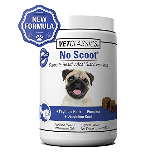 Vet Classics No Scoot Dog Supplements for Healthy Anal Gland