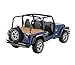 Bestop 9002037 Spice Duster Deck Cover for 1997-2002 Wrangler