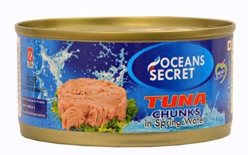 Oceans Secret Canned Tuna in Spring Water, 180g