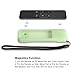 TomRich 3 Magnets Protective Case Cover for Apple TV 4th/5th Gen Generation Remote-[Heavy Shock Proof] [Anti Slip Lanyard] Silicone Case Cover for Apple TV 4K / 5K Siri Remote-Green Glow in The Dark