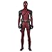 DP Movie Cosplay Costume Wade Costume Mask Set Deluxe Leather Jumpsuit Outfit Bodysuits Halloween Costumes MaleM