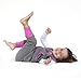 baby deedee Kicker Sack with Feet Sleep Bag, Slate, 2-4T
