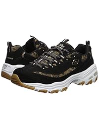 Skechers D'Lites-Quick Leopard Sneaker - Zapatillas para mujer