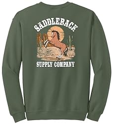 Saddleback Supply Men's Horse With No Name Crewneck