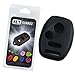 KEYGUARDZ Black Rubber Keyless Entry Remote Key Fob Skin Cover Protector