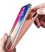 TOZO for iPhone X Case Hard Cover 0.35mm World's Thinnest Protect Bumper Shell for iPhone 10 / X Semi Transparent Light Weight Matte Pink