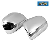 E-Autogrilles Triple Chrome Plated ABS Mirror Cover for 09-13 Toyota Corolla (65-0509)