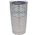 Custom Monogrammed Decal for Tumbler | Yeti Decal with Design, Color, and Size Options