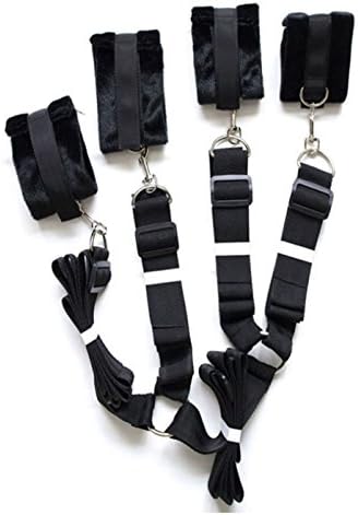 Under Bed Restraints Kit, Adjustable Extra-Strength Straps With Adjustable Straps