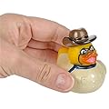 Novelty 4 Count Usa Historical Figure Style Rubber Ducks