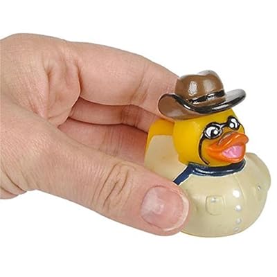 Novelty 4 Count Usa Historical Figure Style Rubber Ducks
