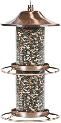 Perky Pet 325c 2 Tier Copper Panorama Bird Feeder Buy Online At