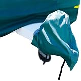 Maypole Caravan Cover 4.1M Breathable 4-Ply Green Fits 5M-5.6M view 5