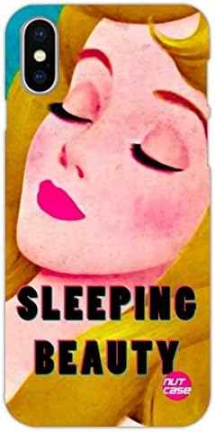 Nutcase Designer Apple iPhone X/ iPhone 10 Case : Matte Slim Hard Back Cover For Apple iPhone X/ iPhone 10 - Sleeping Beauty