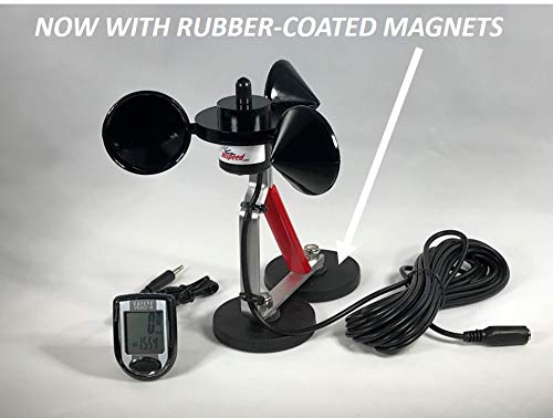 Magnetic Mount Anemometer Wind Meter by Inspeed