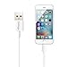 Car Charger, High Speed Travel Adapter with USB Sync Data Cable For iPhone 7 Plus / 6S / 6 Plus/ iPhone 5 / 5S / 5C / Se (2 Pack)
