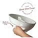 Obol - The Original Never Soggy Cereal Bowl With The Spiral Slide Design 'n Grip - Lg White