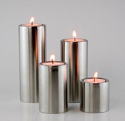 Best Candle Holder Stainless steel - Beautiful Vintage Style Centerpiece With Love Quote - Romantic Gift For Wedding, Engagement & Valentine's Day