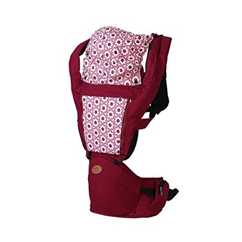 BINGONE Comfortable Breathe Freely Style Multi-function Soft Toddler
Baby Carrier with Wood and Sun Shade Red BINGONE Comfortable Breathe Freely Style Multi-function Soft Toddler
Baby Carrier with Wood and Sun Shade Red