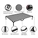 Veehoo Cooling Elevated Dog Bed, Portable Raised Pet Cot with Washable & Breathable Mesh, No-Slip Rubber Feet for Indoor & Outdoor Use, X Large, Silver Graythumb 2