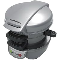 Hamilton Beach 25475 Breakfast Sandwich Maker, Gray (Discontinued)