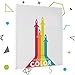 Rocketbook Color Smart Reusable Coloring Notebook - Eco-Friendly Cloud Connected Notebook Works with Dry Erase Markets & Crayons