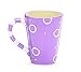 Burton 9716068 I'm A Grandma, What's Your Super Power, Coffee Mug, 12 oz. (Light Purple & White)